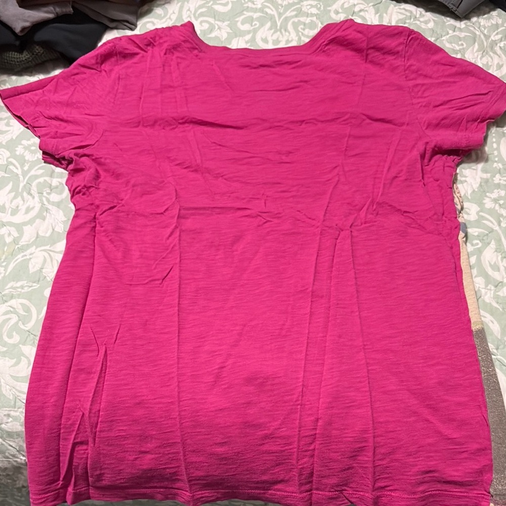 Lucky Brand Pink Graphic Tee - Picture 2 of 3